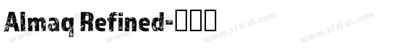 Almaq Refined字体转换